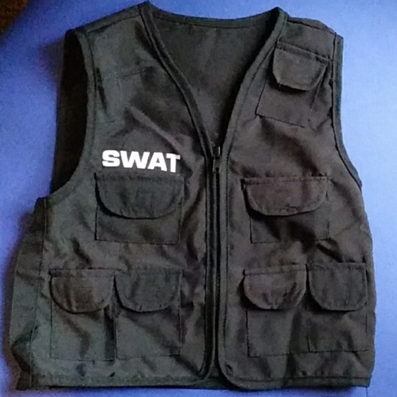 S.W.A.T. Officer Halloween costume size M (8-10) - Picture 4 of 8